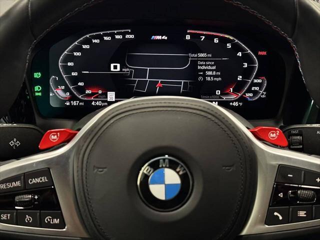 used 2022 BMW M4 car, priced at $66,800