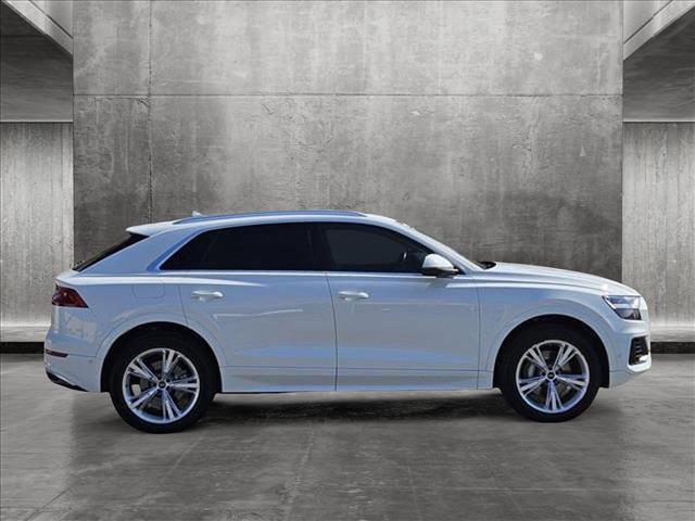 used 2022 Audi Q8 car, priced at $44,465