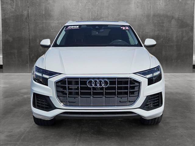 used 2022 Audi Q8 car, priced at $44,465