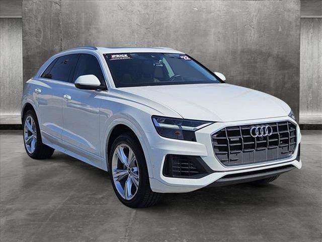 used 2022 Audi Q8 car, priced at $44,465