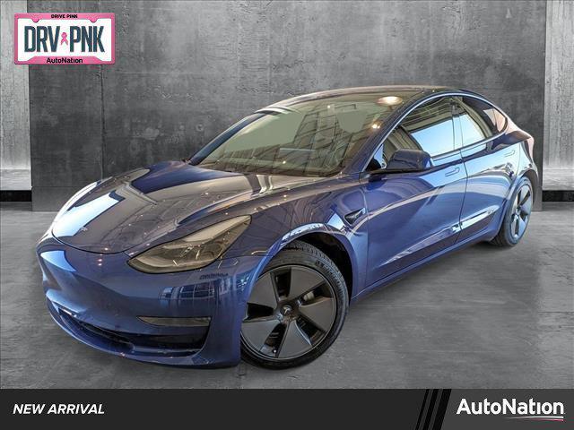 used 2021 Tesla Model 3 car, priced at $22,968