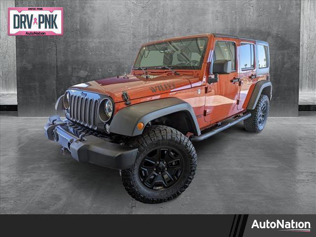 used 2014 Jeep Wrangler Unlimited car, priced at $17,991