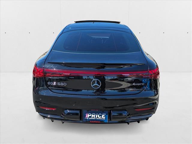 used 2022 Mercedes-Benz EQS 580 car, priced at $49,595