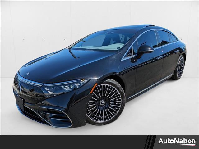 used 2022 Mercedes-Benz EQS 580 car, priced at $49,595