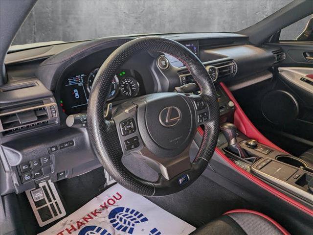 used 2022 Lexus RC F car, priced at $66,992