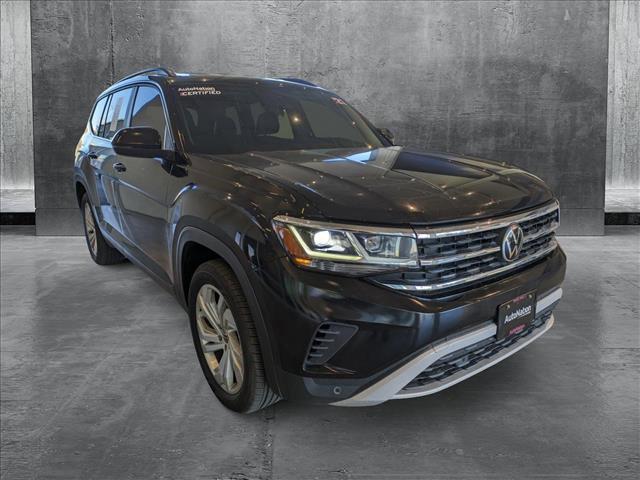 used 2021 Volkswagen Atlas car, priced at $23,825