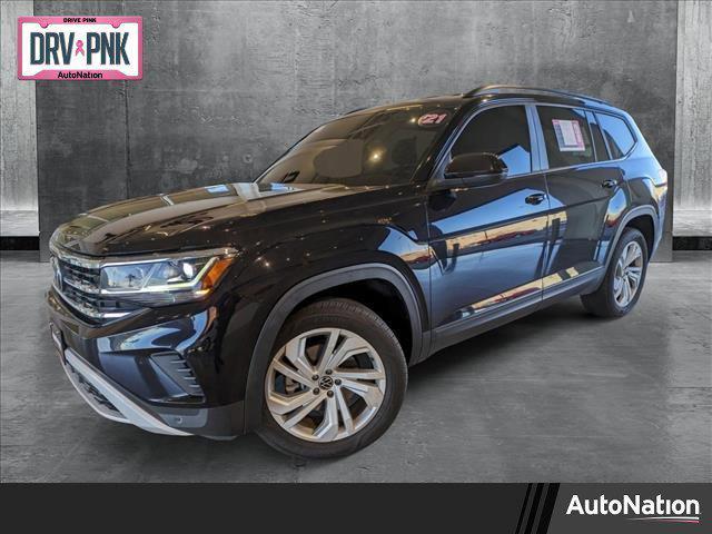 used 2021 Volkswagen Atlas car, priced at $22,872