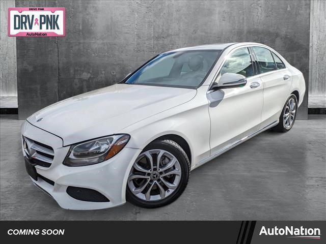 used 2018 Mercedes-Benz C-Class car, priced at $15,991