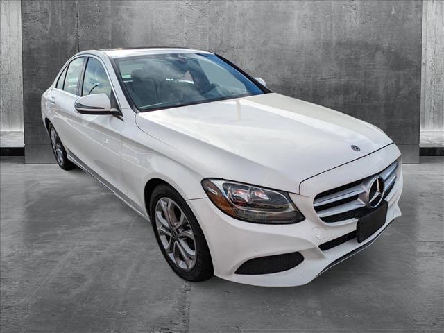 used 2018 Mercedes-Benz C-Class car, priced at $15,991