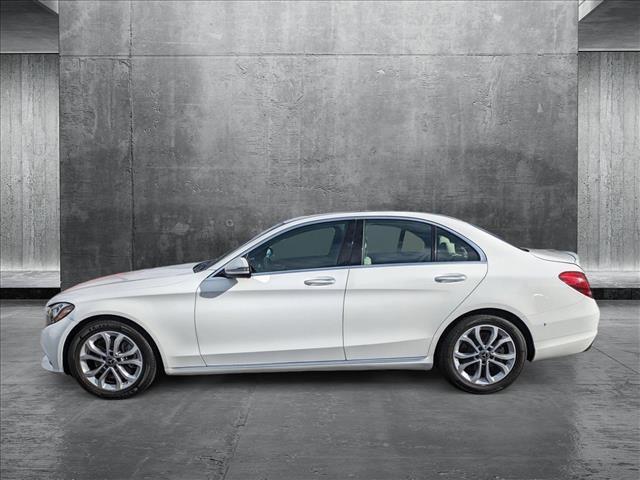 used 2018 Mercedes-Benz C-Class car, priced at $15,991