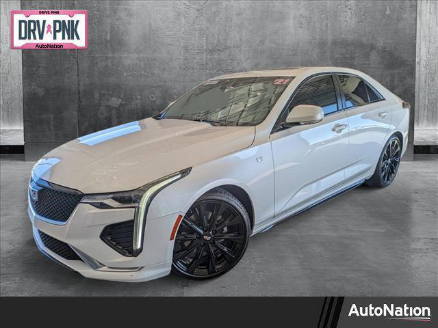 used 2021 Cadillac CT4 car, priced at $29,228