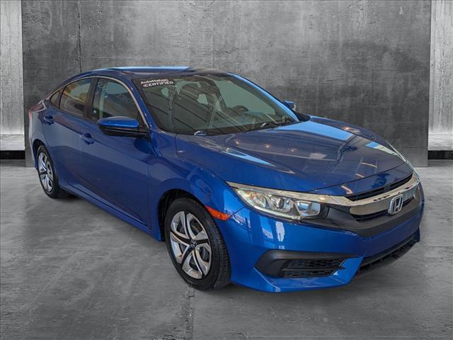 used 2018 Honda Civic car, priced at $17,495