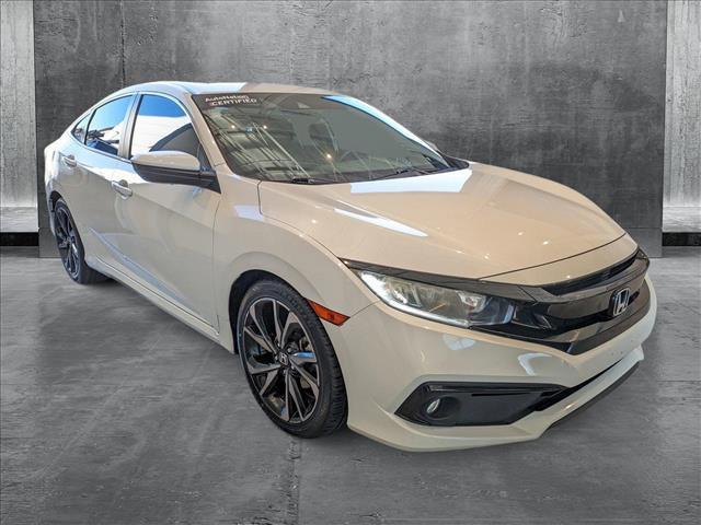 used 2020 Honda Civic car, priced at $17,741