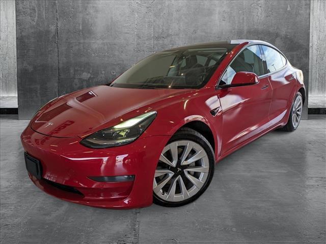 used 2022 Tesla Model 3 car, priced at $19,495
