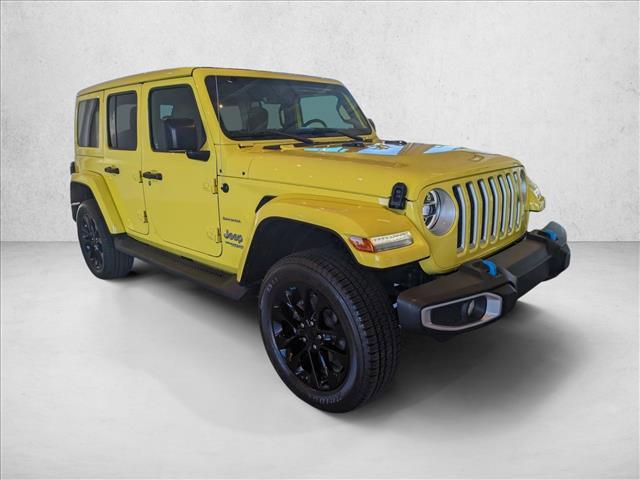 used 2022 Jeep Wrangler Unlimited 4xe car, priced at $33,941