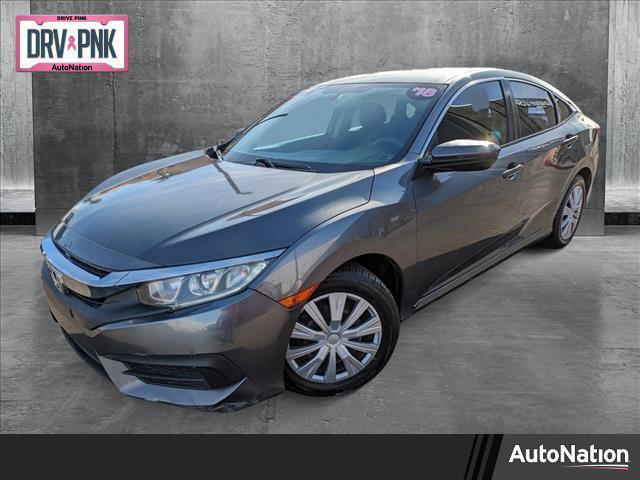 used 2018 Honda Civic car, priced at $15,891