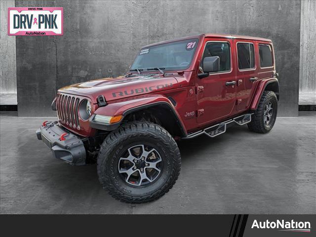 used 2021 Jeep Wrangler Unlimited car, priced at $40,542