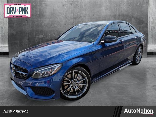 used 2018 Mercedes-Benz AMG C 43 car, priced at $31,995