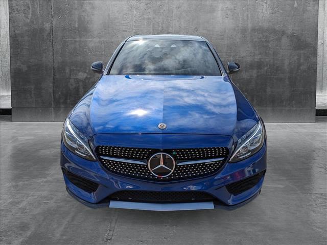 used 2018 Mercedes-Benz AMG C 43 car, priced at $31,995