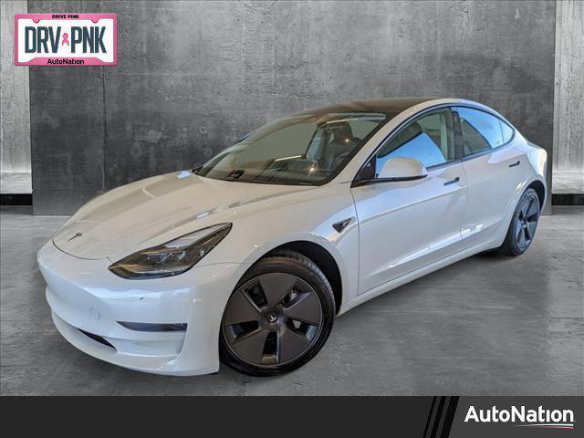 used 2023 Tesla Model 3 car, priced at $28,992