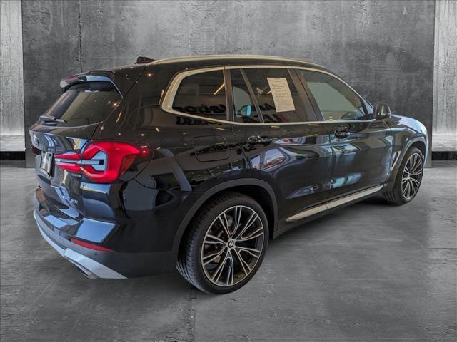 used 2022 BMW X3 car, priced at $31,955