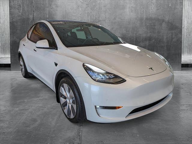 used 2021 Tesla Model Y car, priced at $29,620