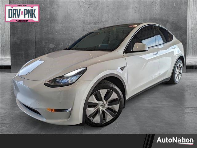 used 2021 Tesla Model Y car, priced at $29,620