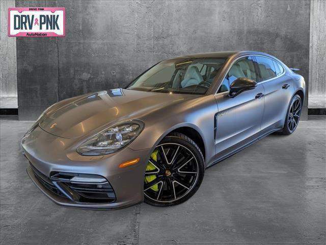 used 2018 Porsche Panamera e-Hybrid car, priced at $85,523