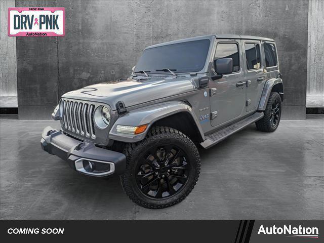 used 2021 Jeep Wrangler Unlimited 4xe car, priced at $29,991