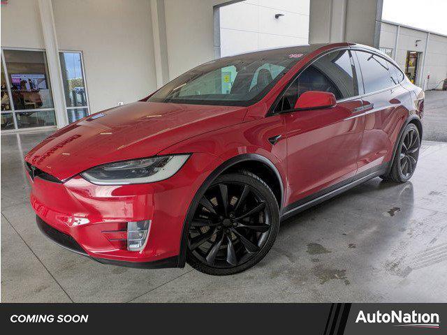 used 2018 Tesla Model X car, priced at $34,426