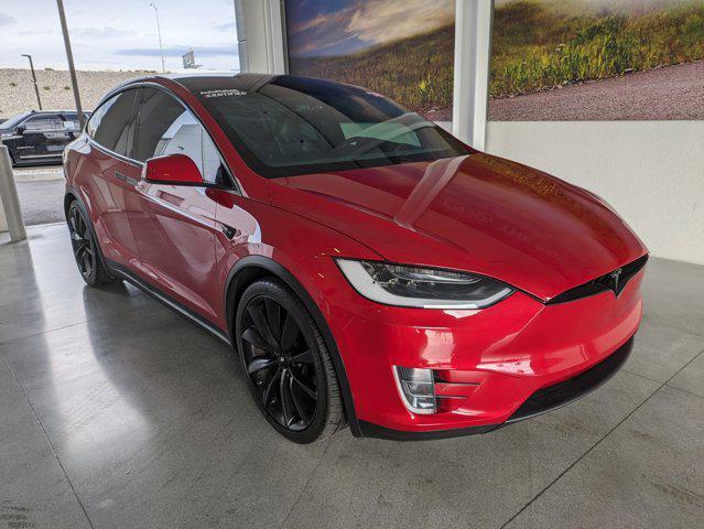 used 2018 Tesla Model X car, priced at $34,426