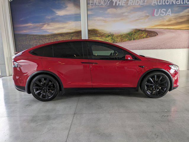 used 2018 Tesla Model X car, priced at $34,426