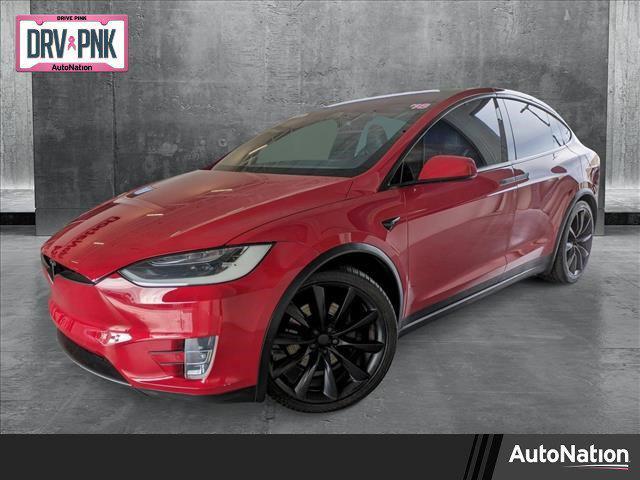 used 2018 Tesla Model X car, priced at $34,176