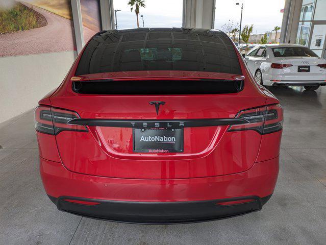 used 2018 Tesla Model X car, priced at $34,426