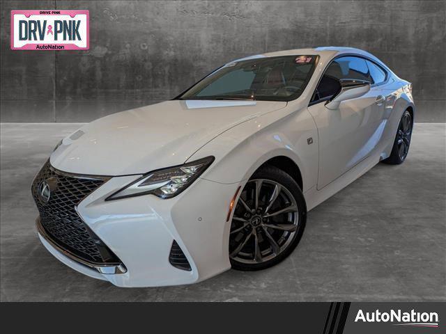 used 2021 Lexus RC 350 car, priced at $45,816