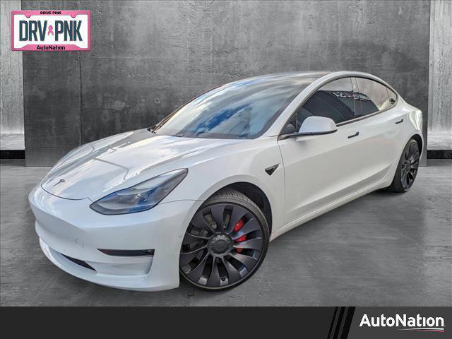 used 2021 Tesla Model 3 car, priced at $29,041