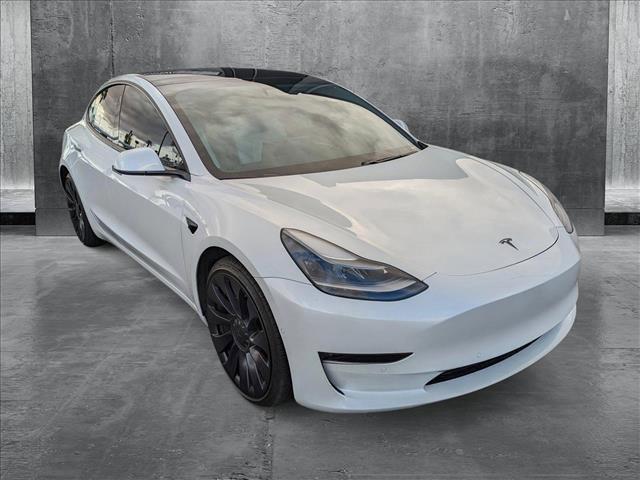 used 2021 Tesla Model 3 car, priced at $29,041