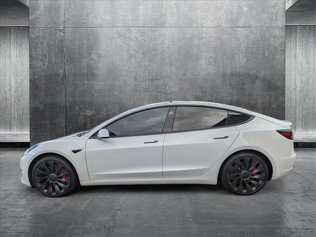 used 2021 Tesla Model 3 car, priced at $29,041