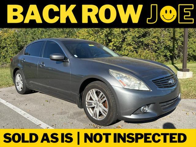 used 2012 INFINITI G25x car, priced at $7,500