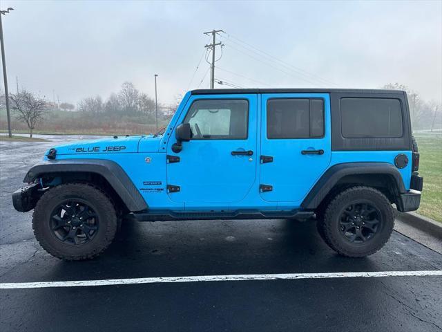 used 2018 Jeep Wrangler JK Unlimited car, priced at $18,000