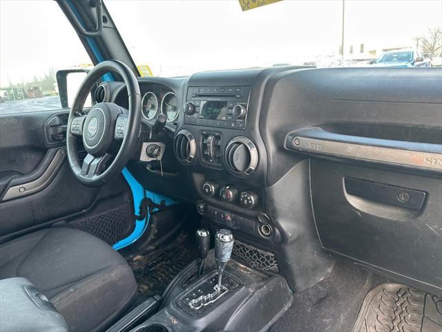 used 2018 Jeep Wrangler JK Unlimited car, priced at $18,000