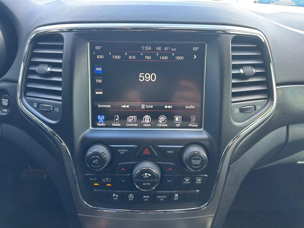 used 2017 Jeep Grand Cherokee car, priced at $10,500