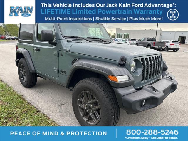 used 2024 Jeep Wrangler car, priced at $34,000