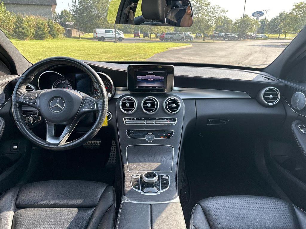 used 2017 Mercedes-Benz C-Class car, priced at $16,000