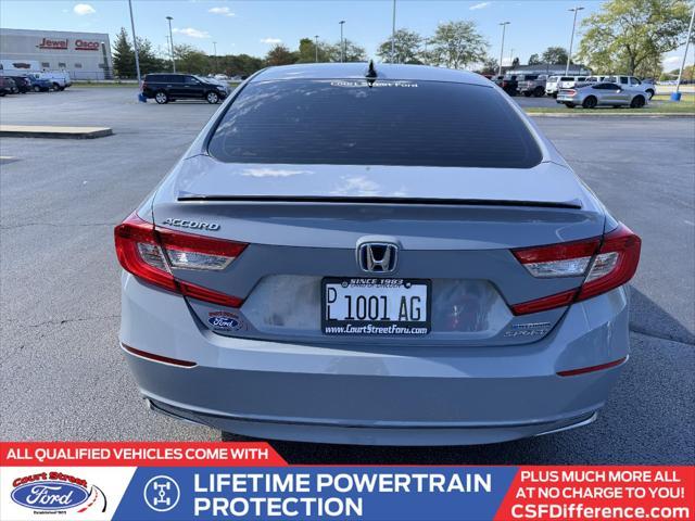 used 2022 Honda Accord Hybrid car, priced at $29,998