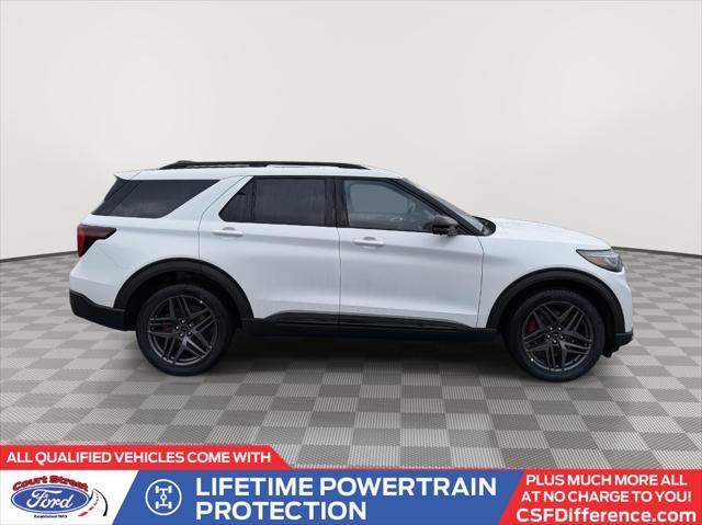 new 2025 Ford Explorer car, priced at $55,506