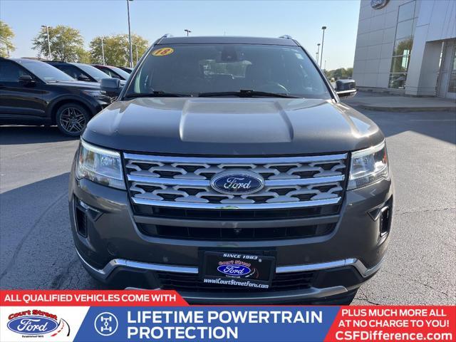 used 2018 Ford Explorer car, priced at $19,998