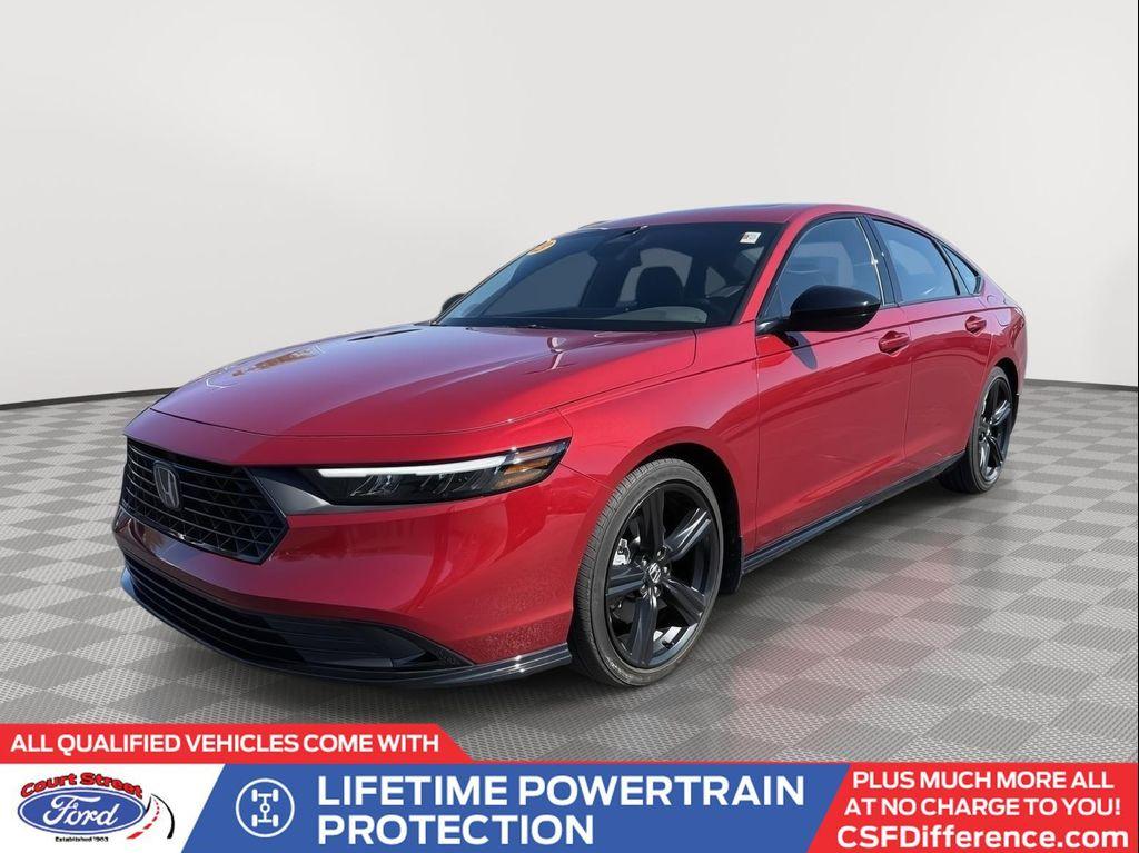 used 2023 Honda Accord Hybrid car, priced at $30,806