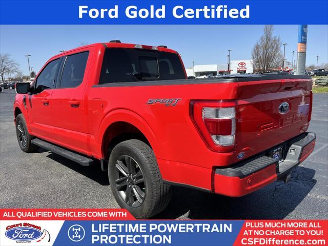 used 2021 Ford F-150 car, priced at $44,790