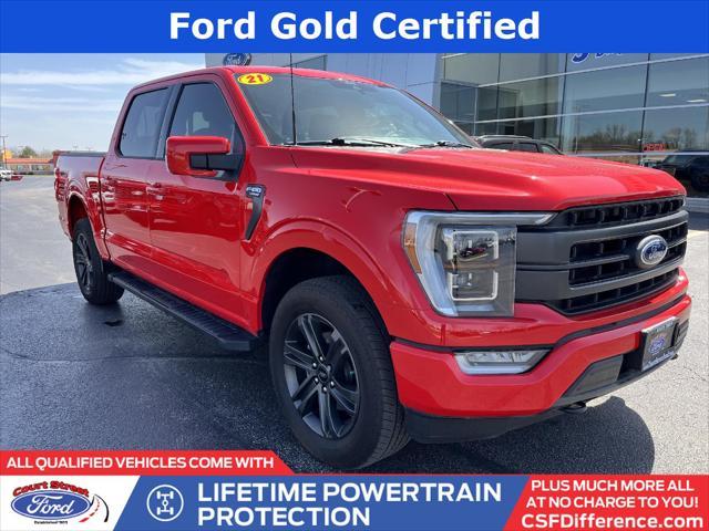 used 2021 Ford F-150 car, priced at $44,790